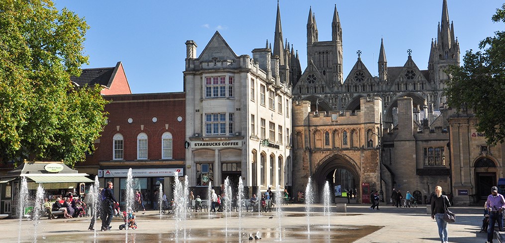 Peterborough city centre